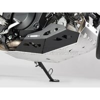 SW MOTECH KRYT MOTORU ALU BLACK V-STROM 1000 (14-) S PADACÍMI RÁMY